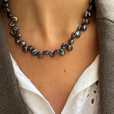 Noir Pearl Necklace