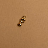 Golden Letter Charm