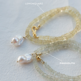 🌿 Prasiolith (Green Amethyst) Necklace