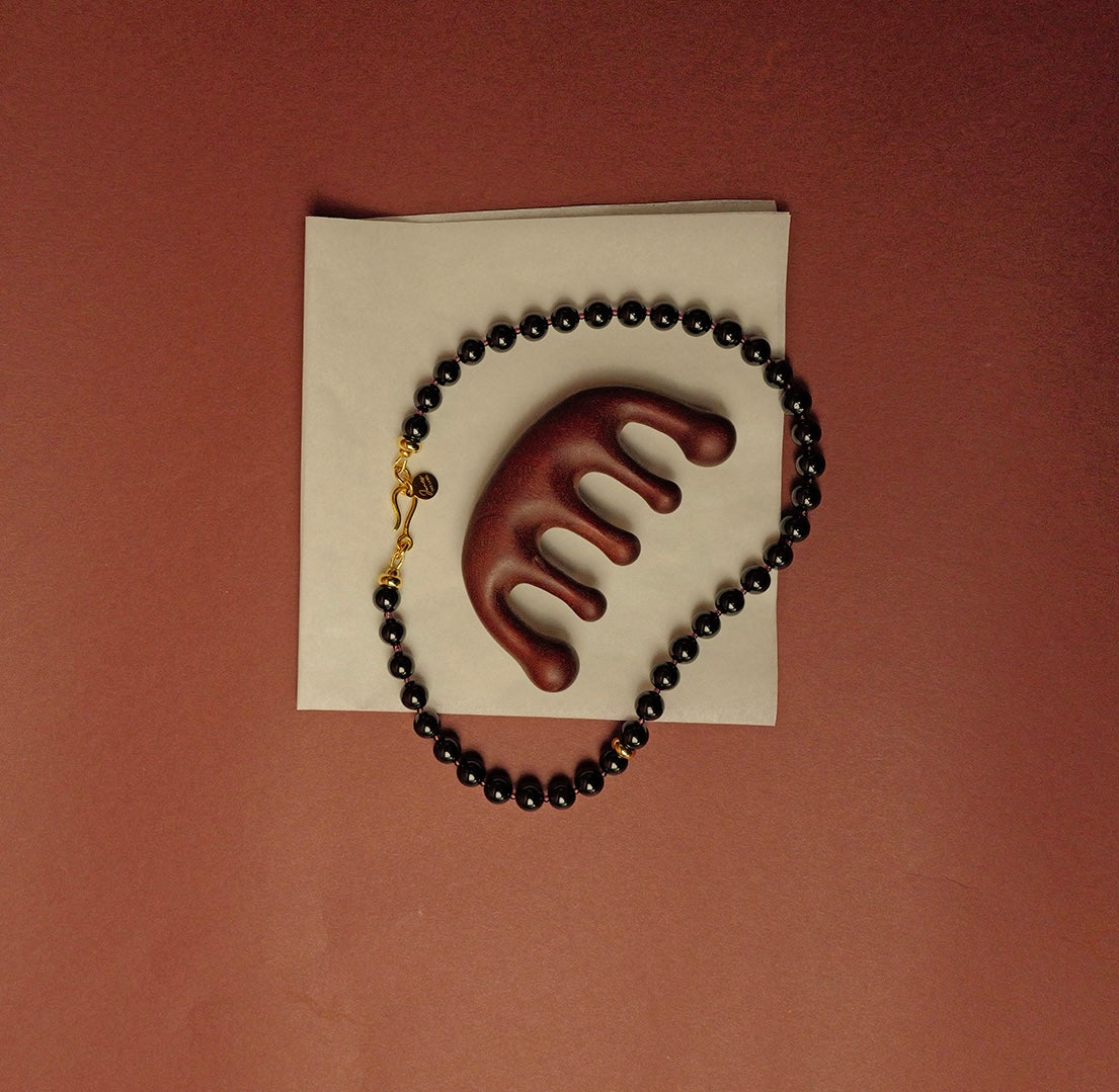 Garnet Glow Necklace