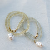 🌿 Prasiolith (Green Amethyst) Necklace