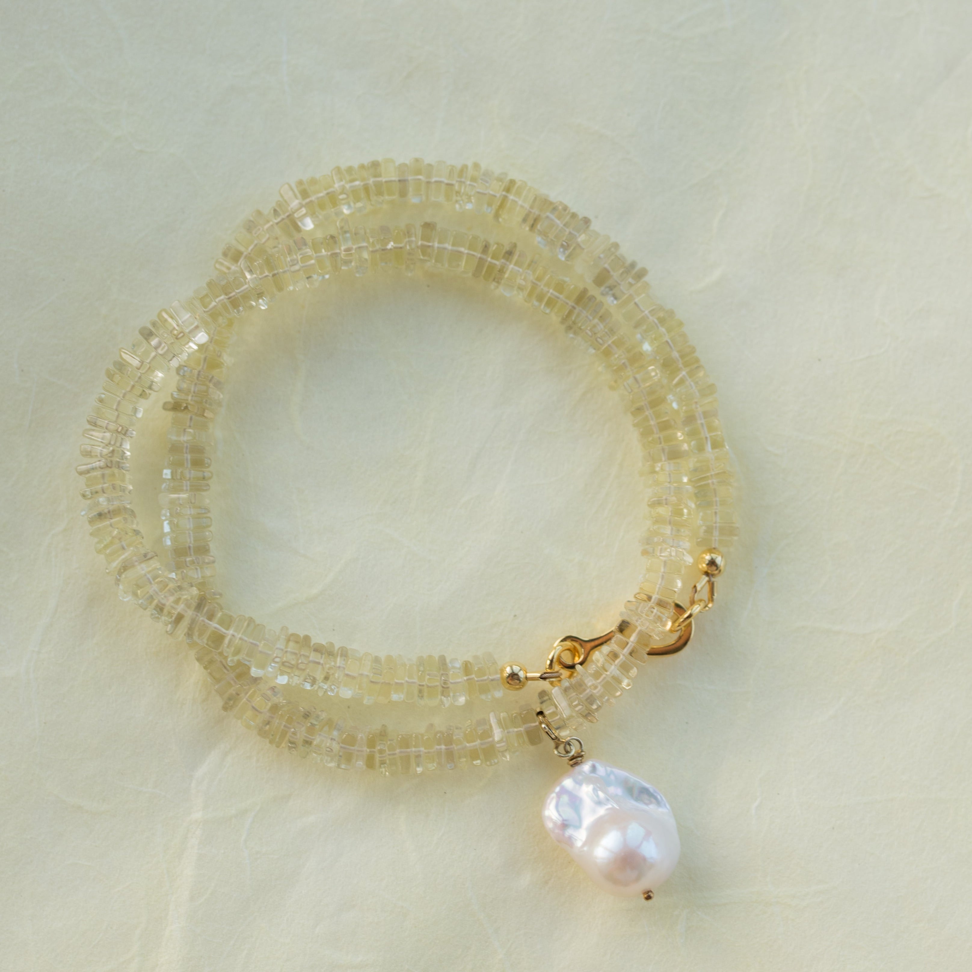 Lemonquarz Necklace