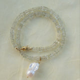 🌿 Prasiolith (Green Amethyst) Necklace